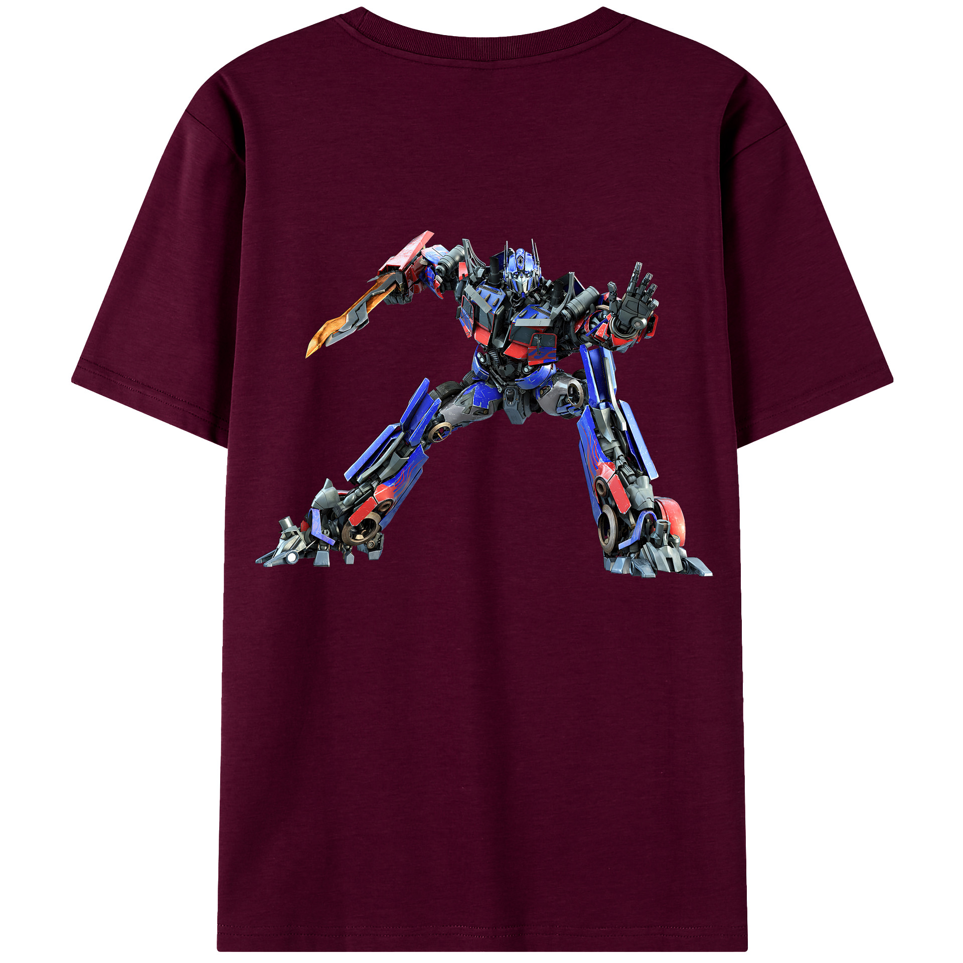 （画像用） Transformers トランスフォーマー レディース半袖Tシャツ(バックプリント)